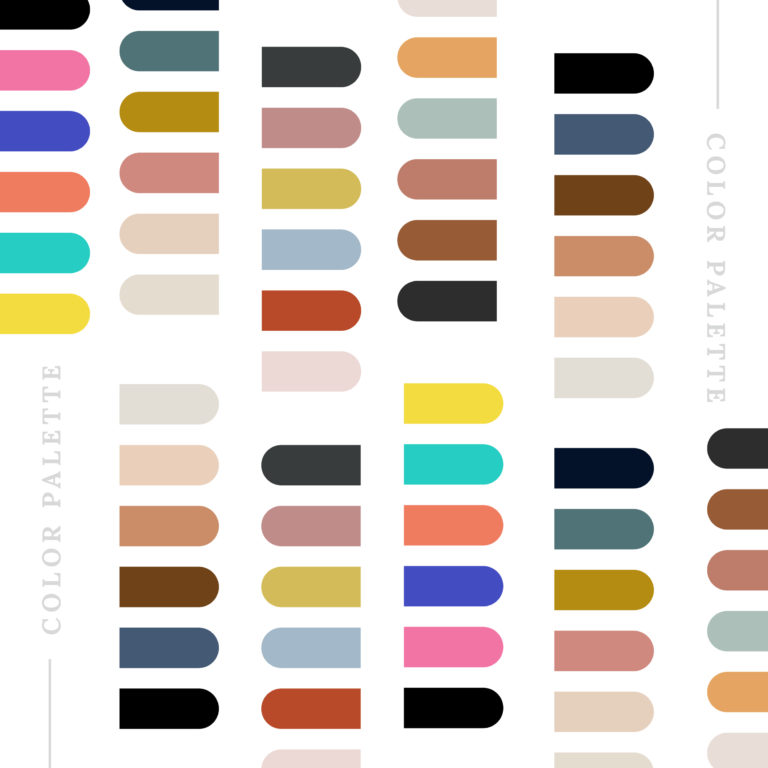 9 Stunning Color Palettes For Your Brand Or Website