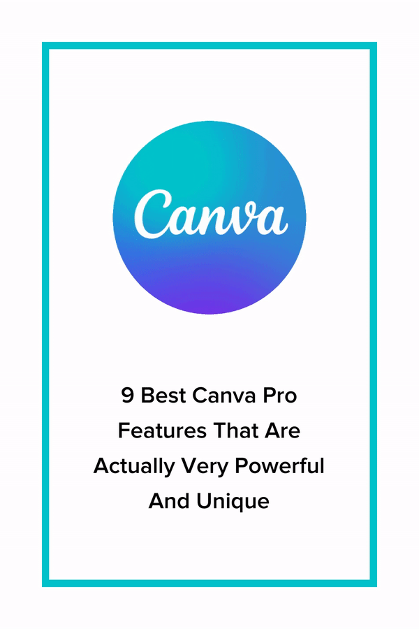 Create animated graphics using Canva Pro.